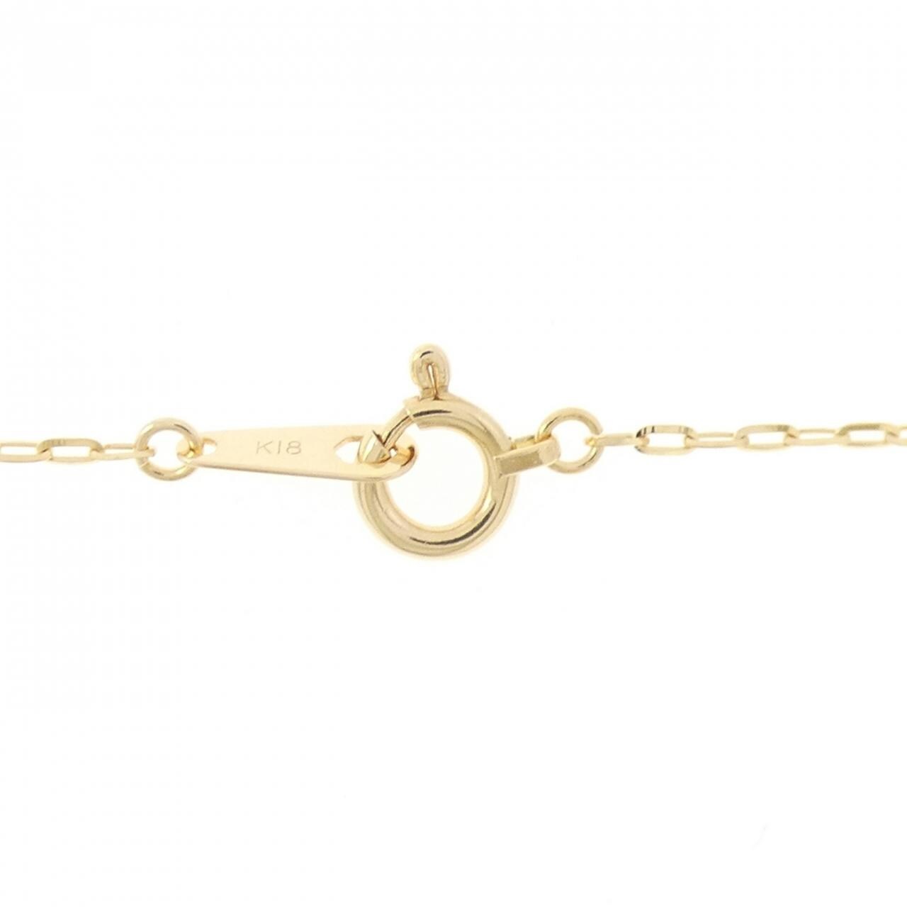 K18YG ダイヤモンド ネックレス 0.30CT