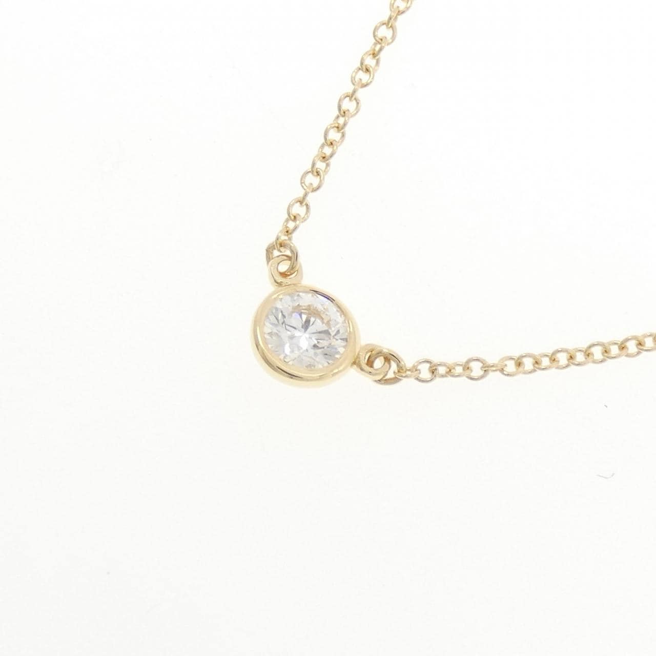 ティファニー バイザヤード ネックレス 0.22CT H VVS2 3EXT