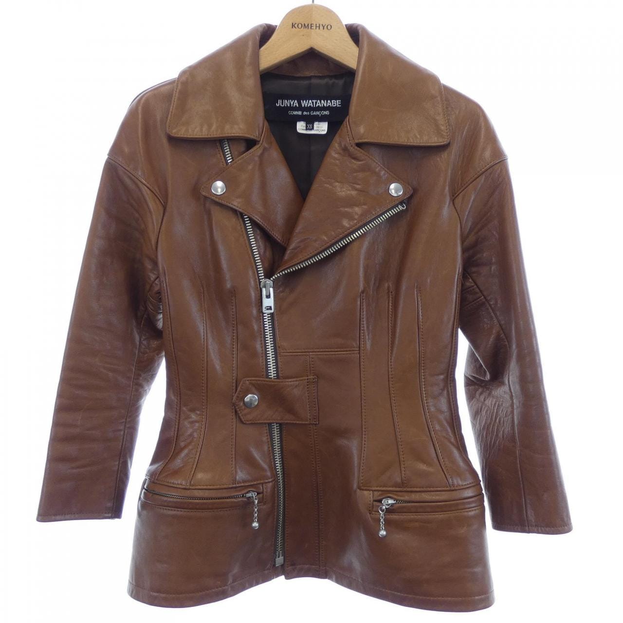 ジュンヤワタナベ JUNYA WATANABE JH-J006 レザーライダースジャケット