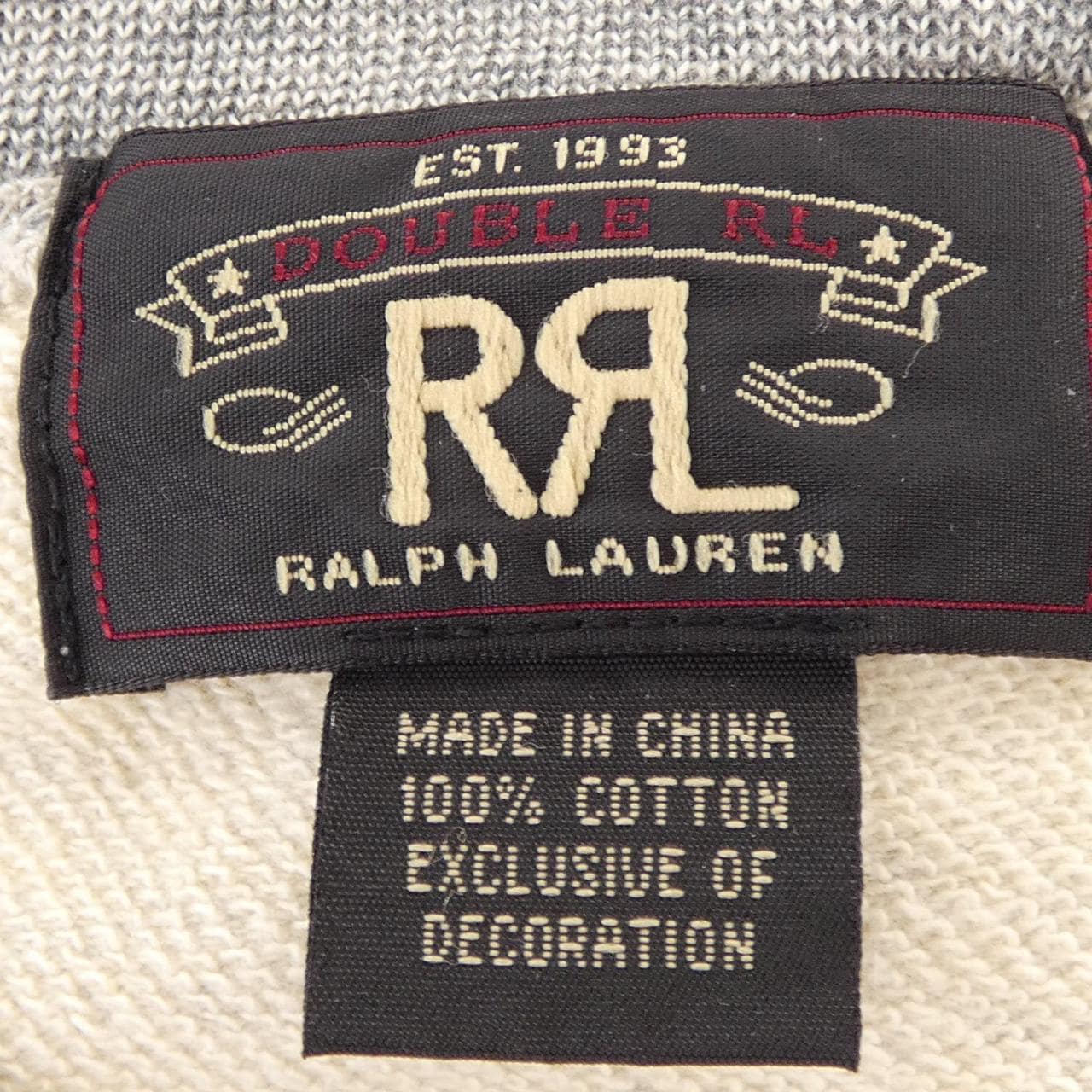 ダブルアールエル RRL スウェット