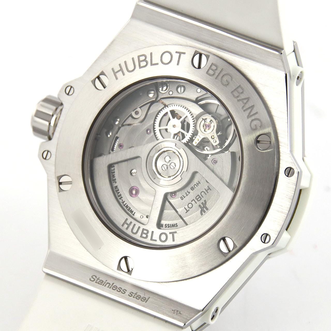 Hublot, ONE CLICK STEEL WHITE DIAMONDS 465.SE.2010.RW.1204