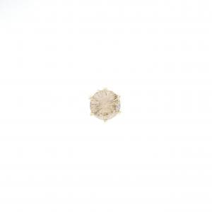 【リメイク】K18YG ソリティア ダイヤモンド ピアス 0.514CT 片耳