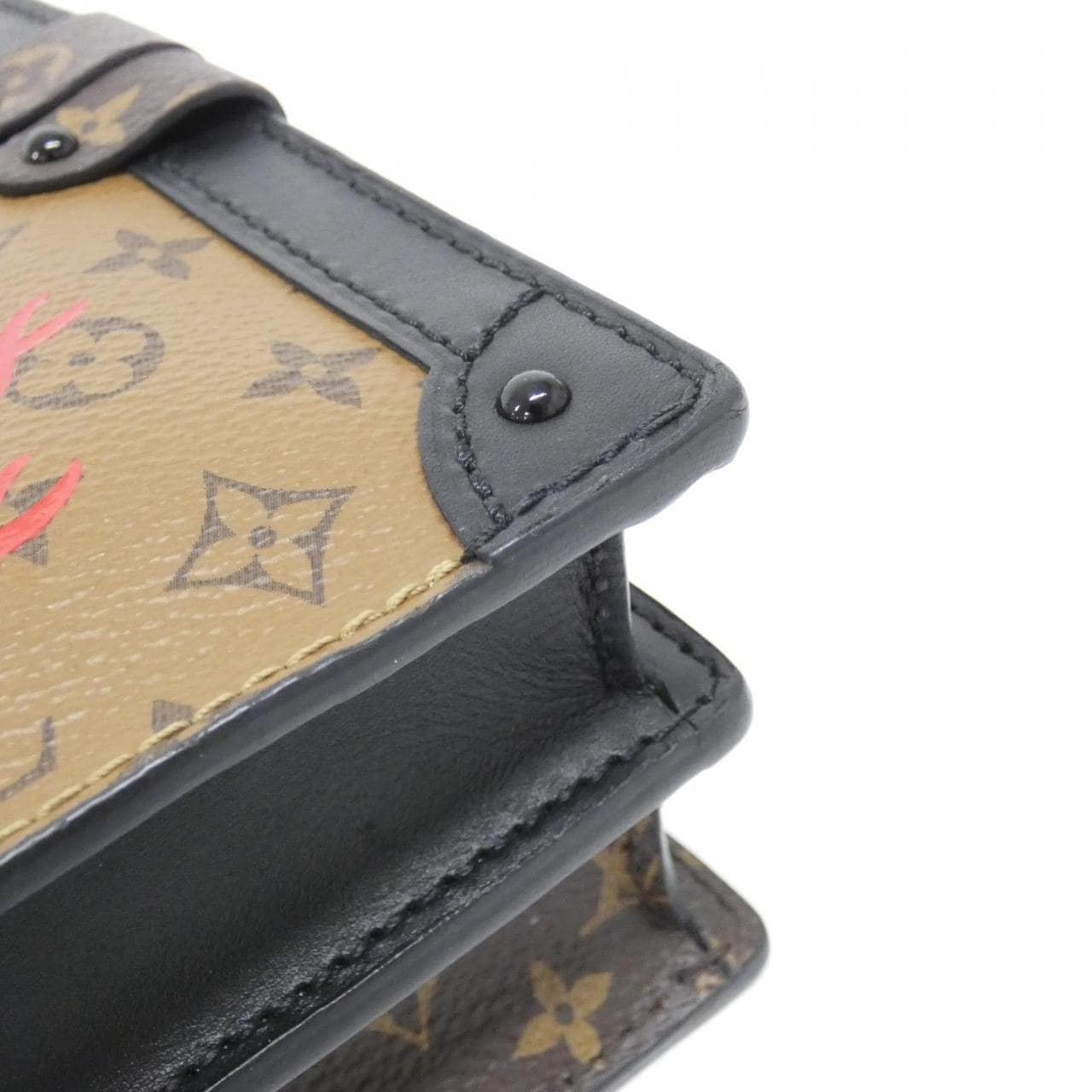 ルイヴィトン モノグラム リバース トランク クラッチ M43596 ショルダーバッグ