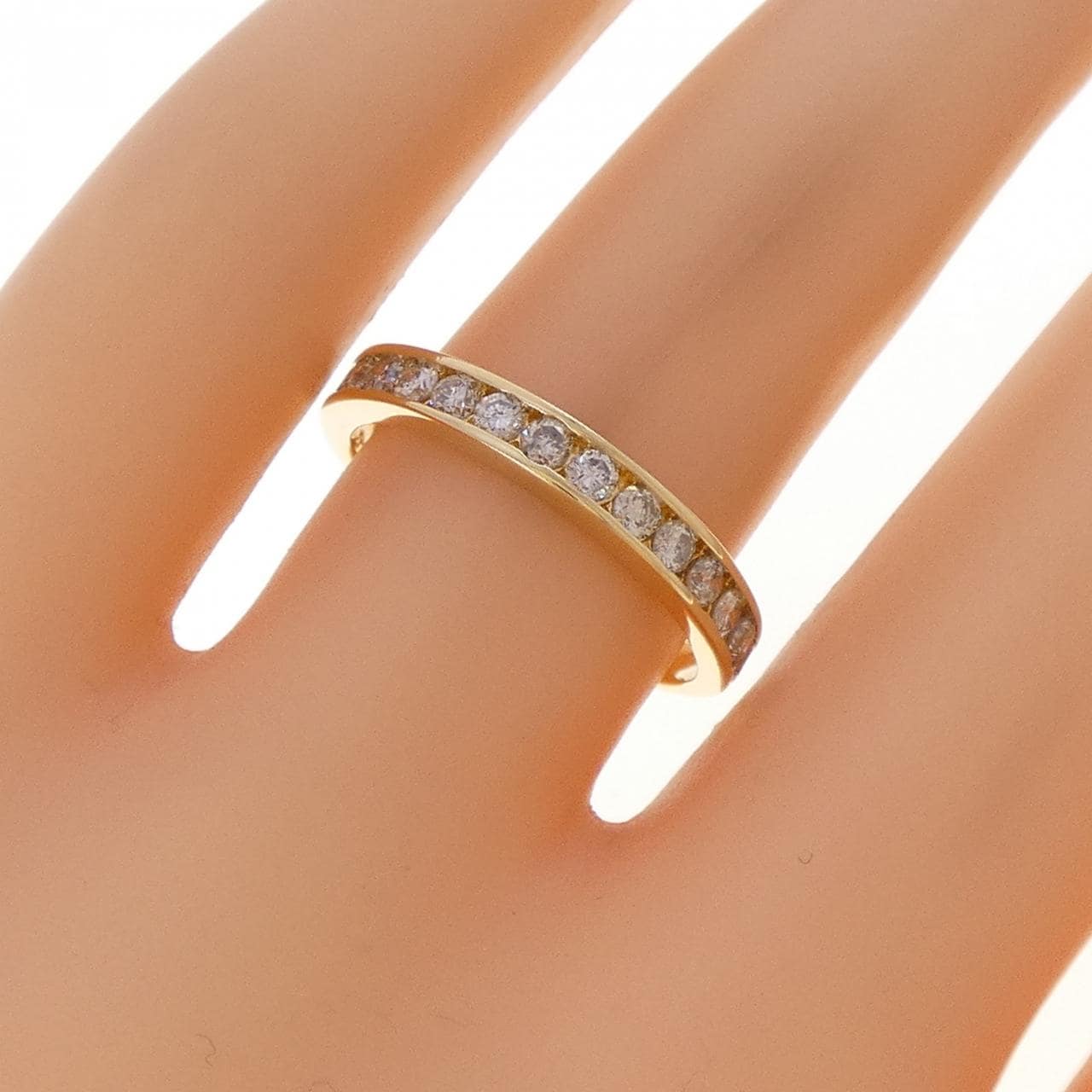 K18YG ダイヤモンド リング 0.50CT
