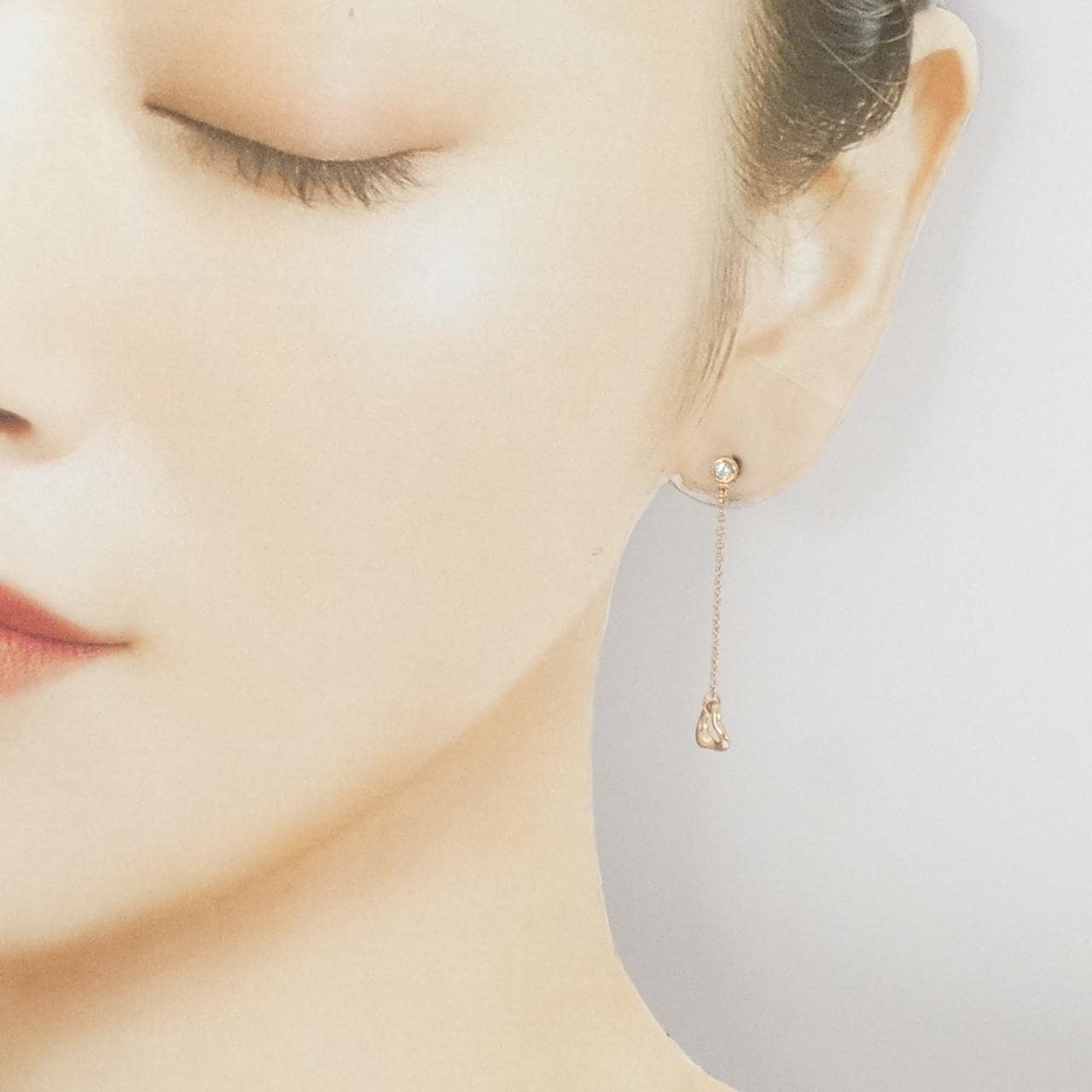 ティファニー バイザヤード オープンハート ピアス