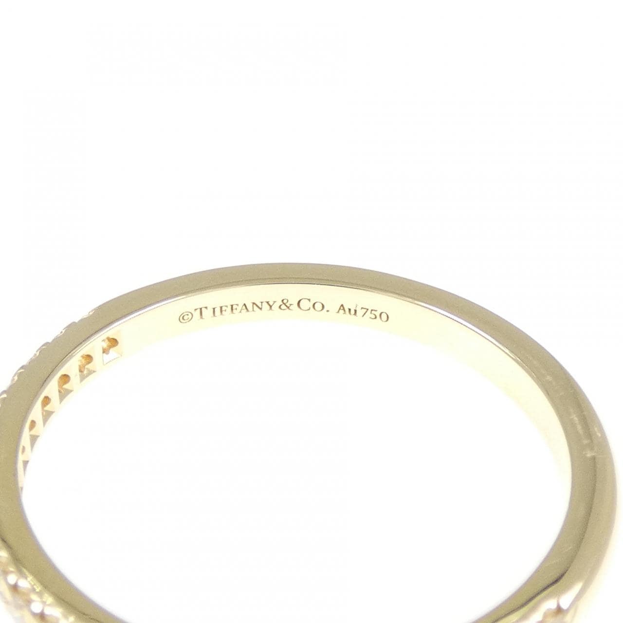 ティファニー ソレスト ハーフサークル リング