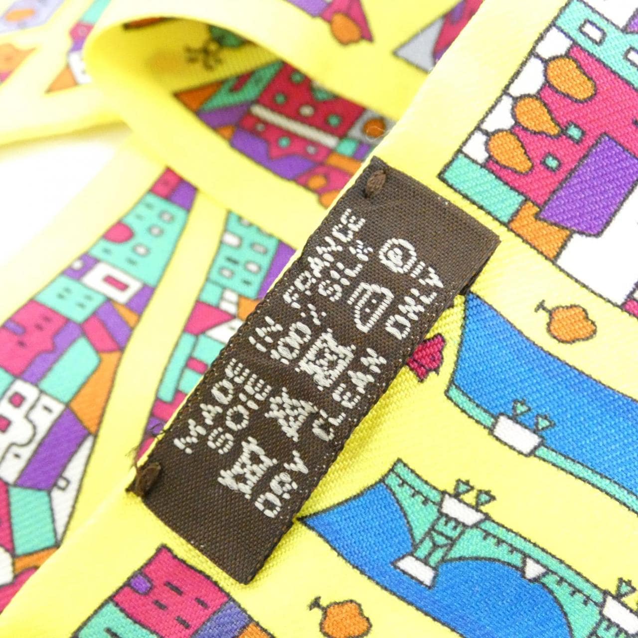 エルメス RIVE DROITE RIVE GAUCHE ツイリー 062868S スカーフ