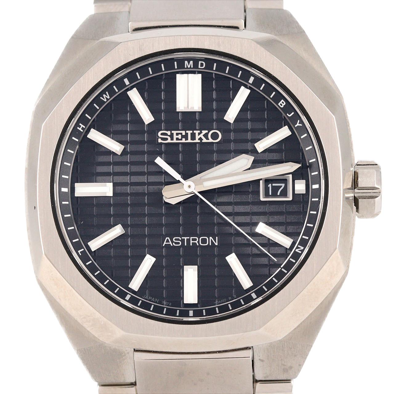 セイコー アストロンネクスター 電波時計 7B72-0AF0/SBXY063 TI ソーラークォーツ
