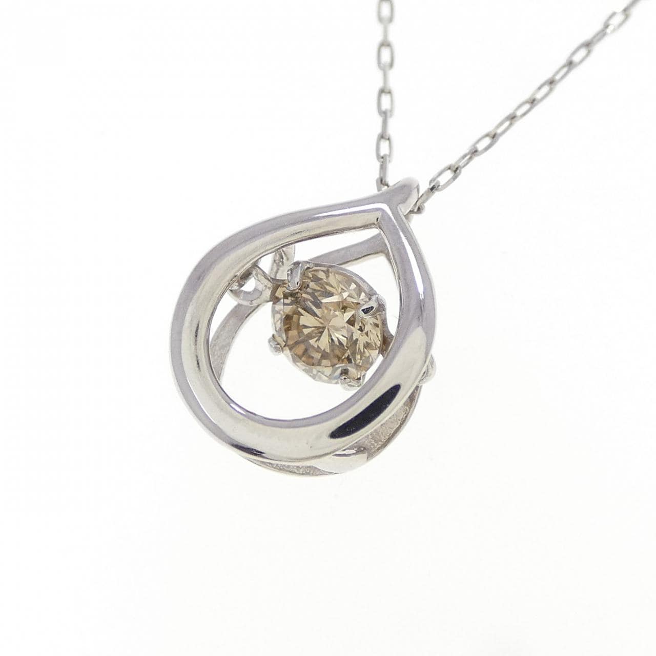 PT900/PT850 ダイヤモンド ネックレス 0.20CT