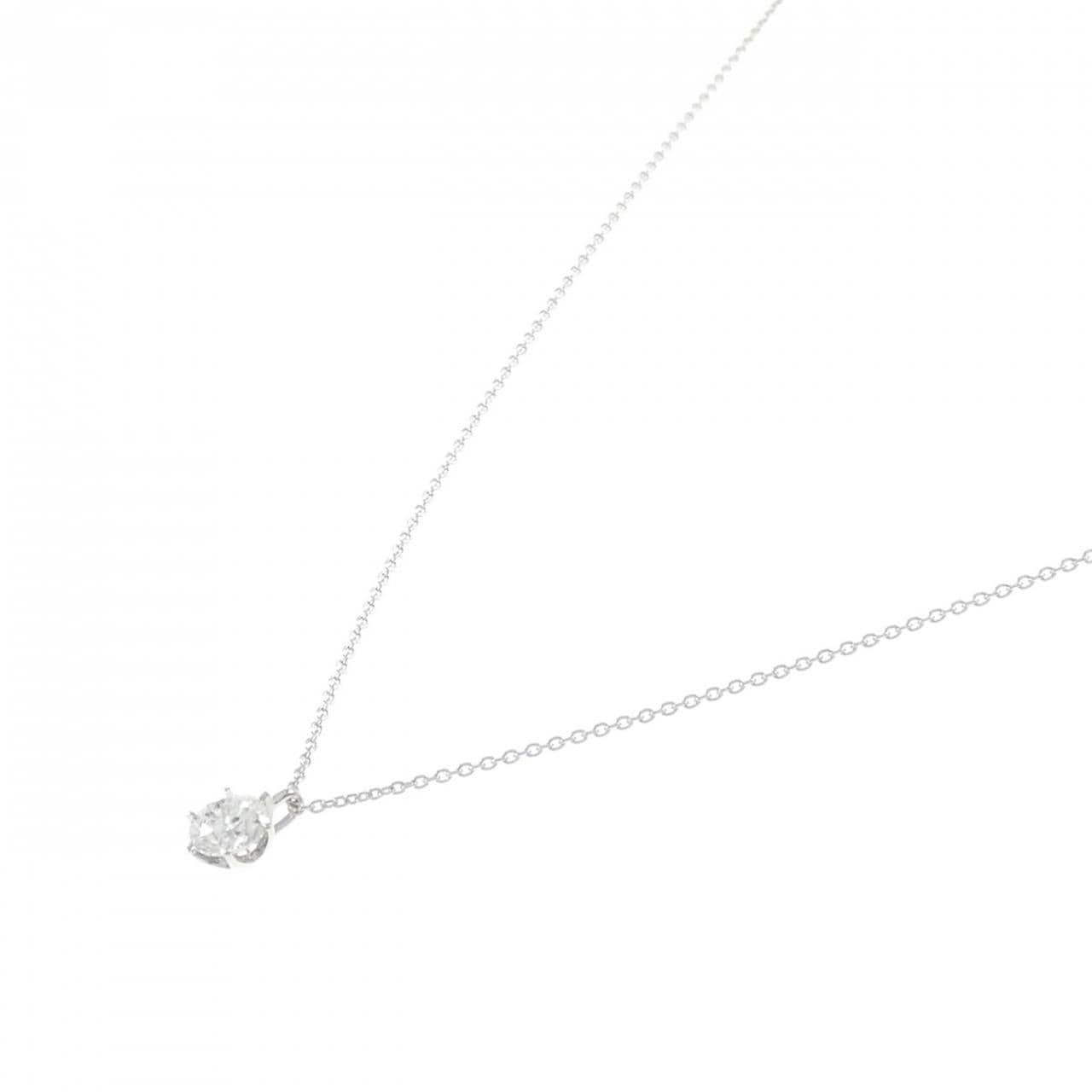 【リメイク】PT ダイヤモンド ネックレス 0.496CT G I1 VG