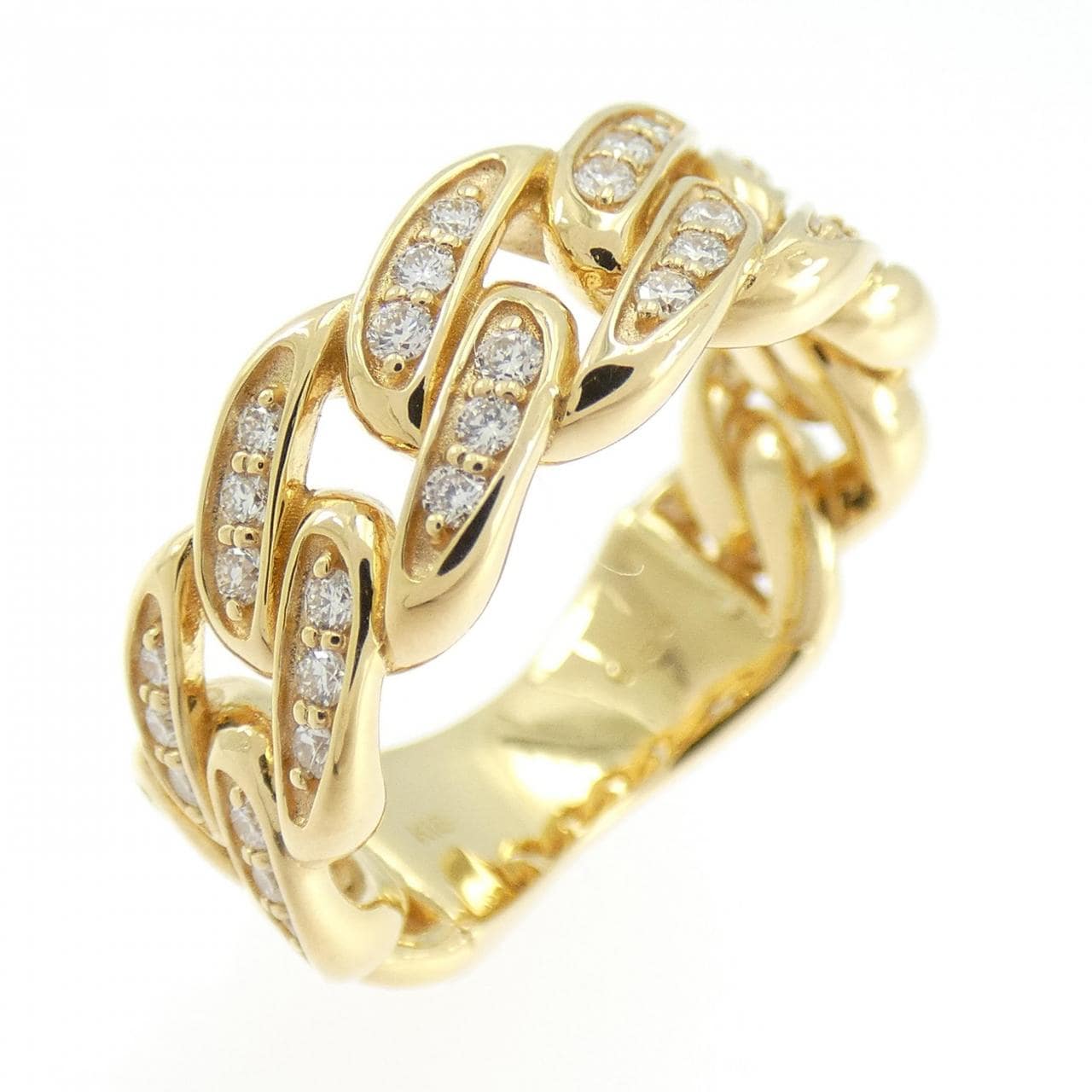 【新品】K18YG ダイヤモンド リング 0.50CT