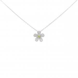 ポンテヴェキオ フラワー ダイヤモンド ネックレス 0.05CT