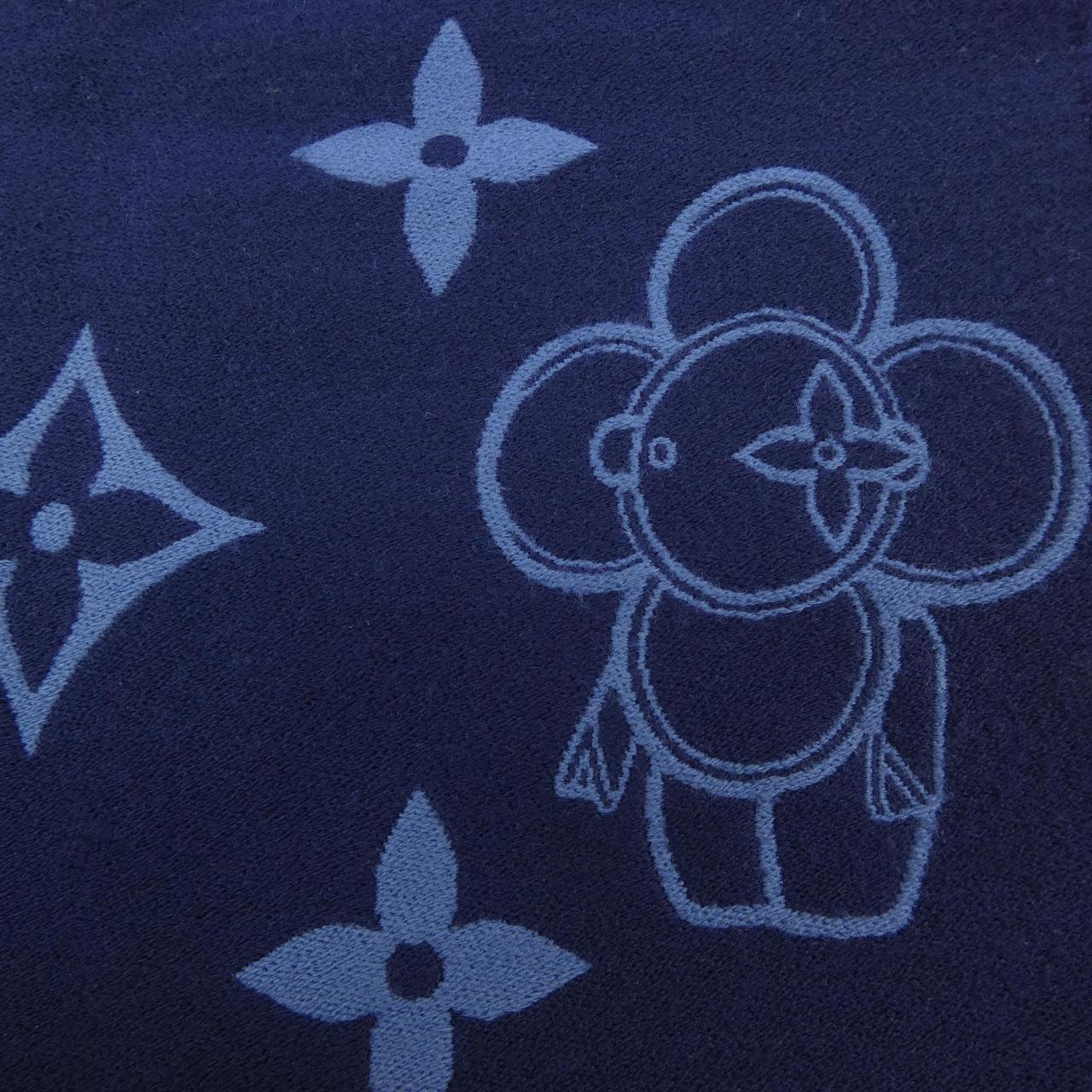 ルイヴィトン LOUIS VUITTON エシャルプモノグラムヴィヴィエンヌ M77129 MUFFLER