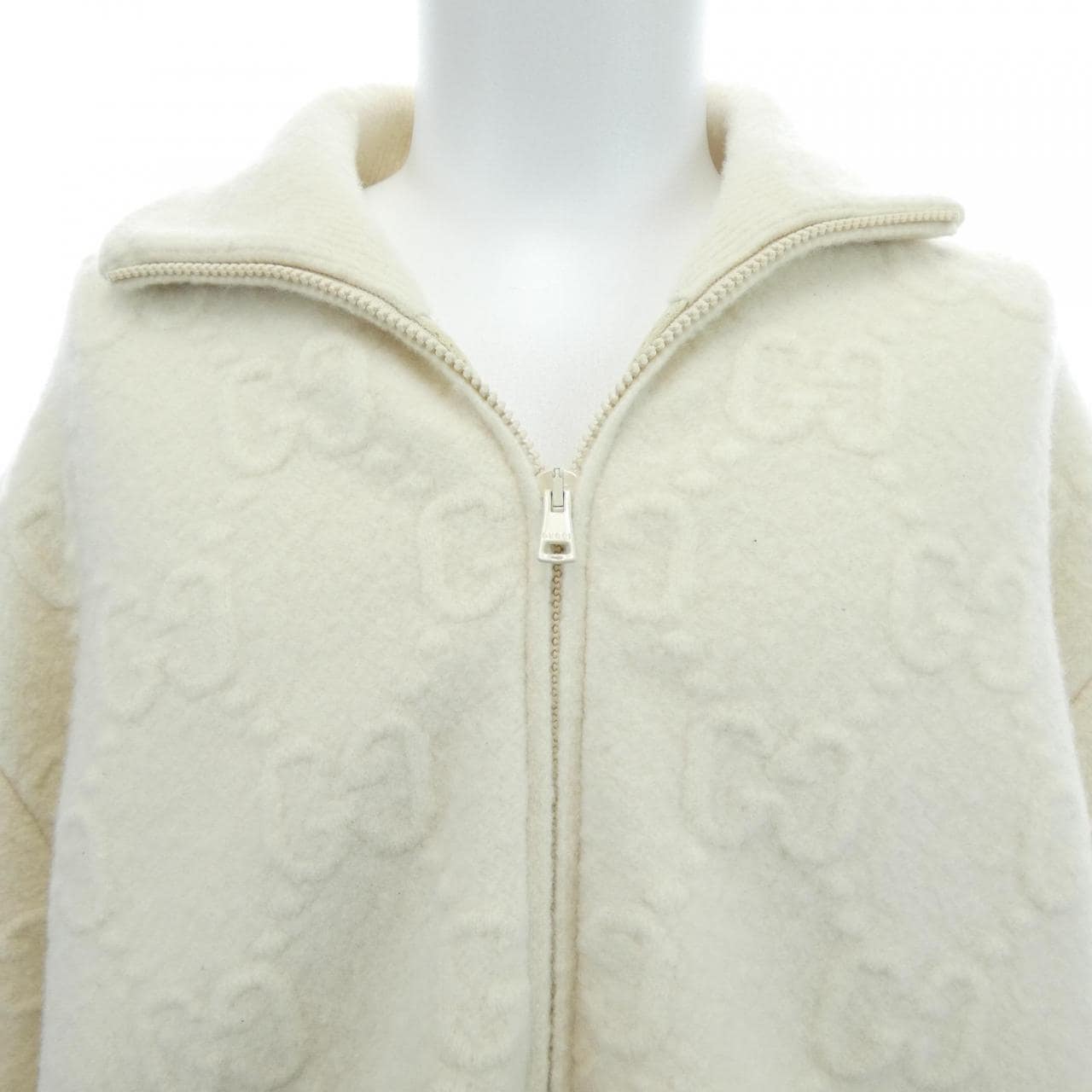 Gucci GUCCI GG絨面羊毛拉鏈夾克770643 XKDO6夾克