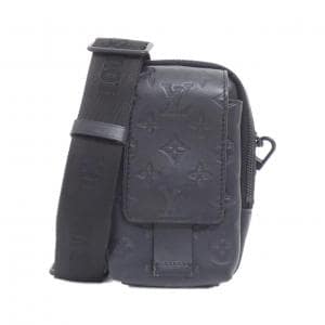 ルイヴィトン モノグラム シャドウ ダブルフォン ポーチ M81323 ショルダーバッグ