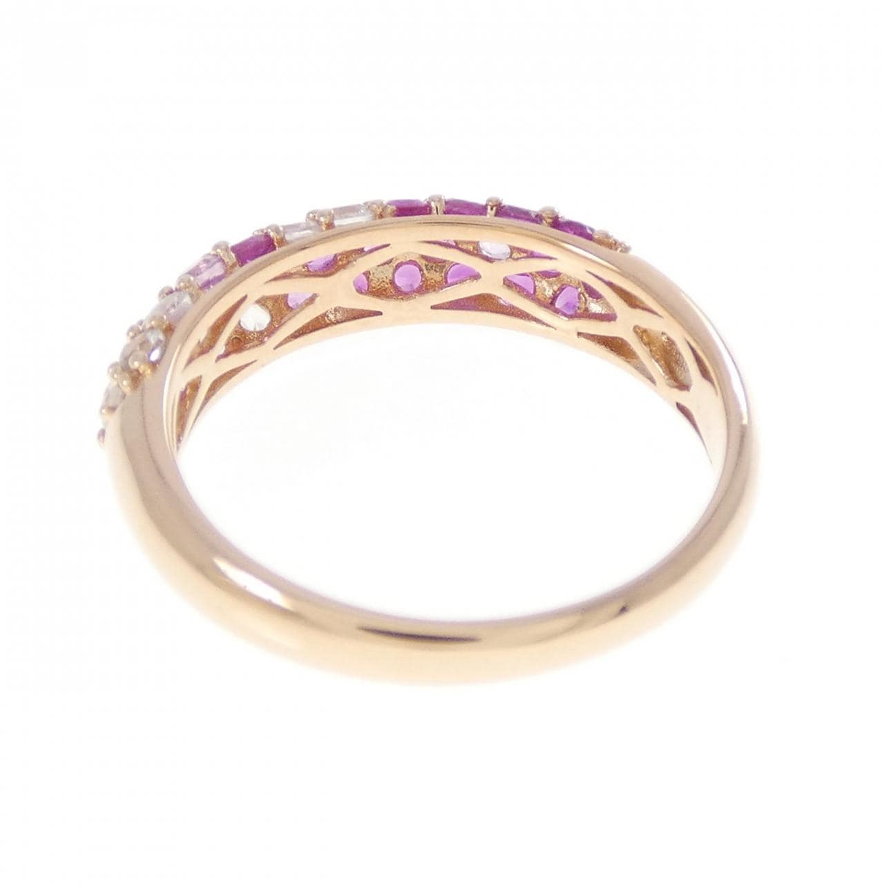 K18PG サファイヤ リング 1.20CT
