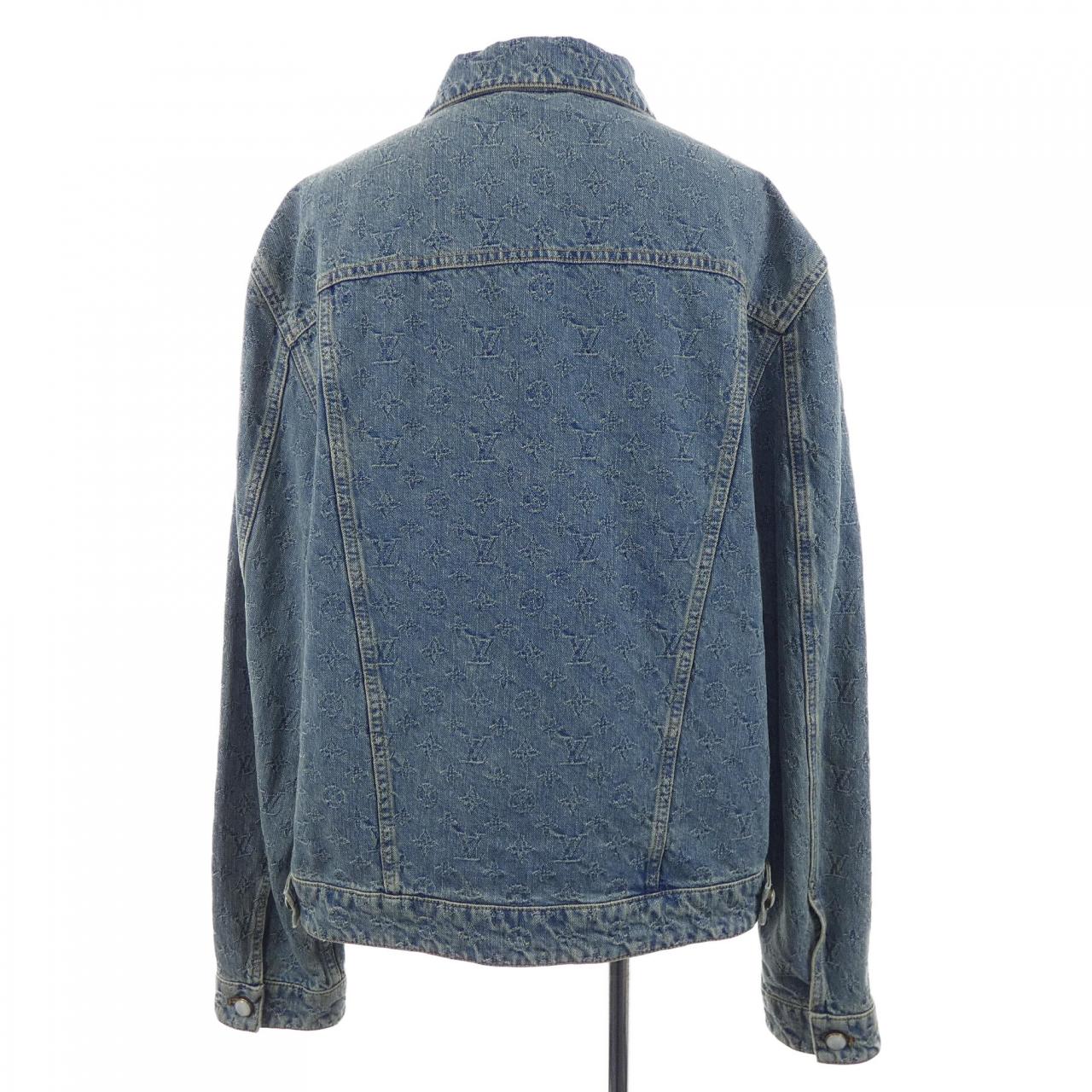 ルイヴィトン LOUIS VUITTON モノグラムジャカードデニムジャケット HRA79WUZD デニムジャケット