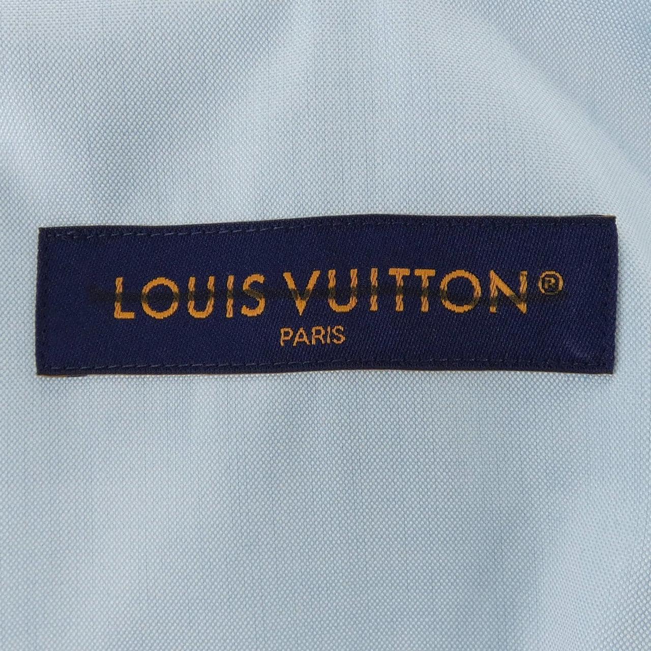 ルイヴィトン LOUIS VUITTON エンブロイダードショートスリーブコットンシャツ HRS14WJXU S／Sシャツ