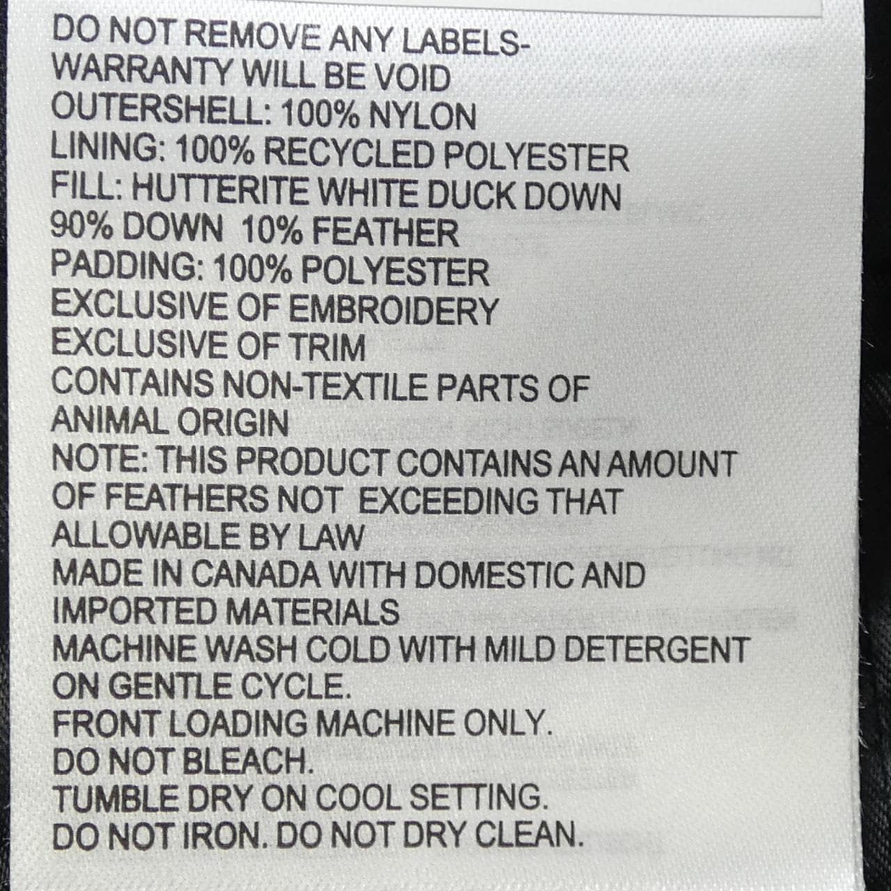 カナダグース CANADA GOOSE BLACK LABEL 5501MB BROOKVALE ブルックベル ダウンジャケット