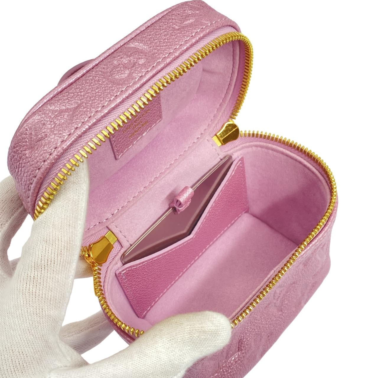 ルイヴィトン モノグラム アンプラント ミクロ ヴァニティ M82168 アクセサリーポーチ