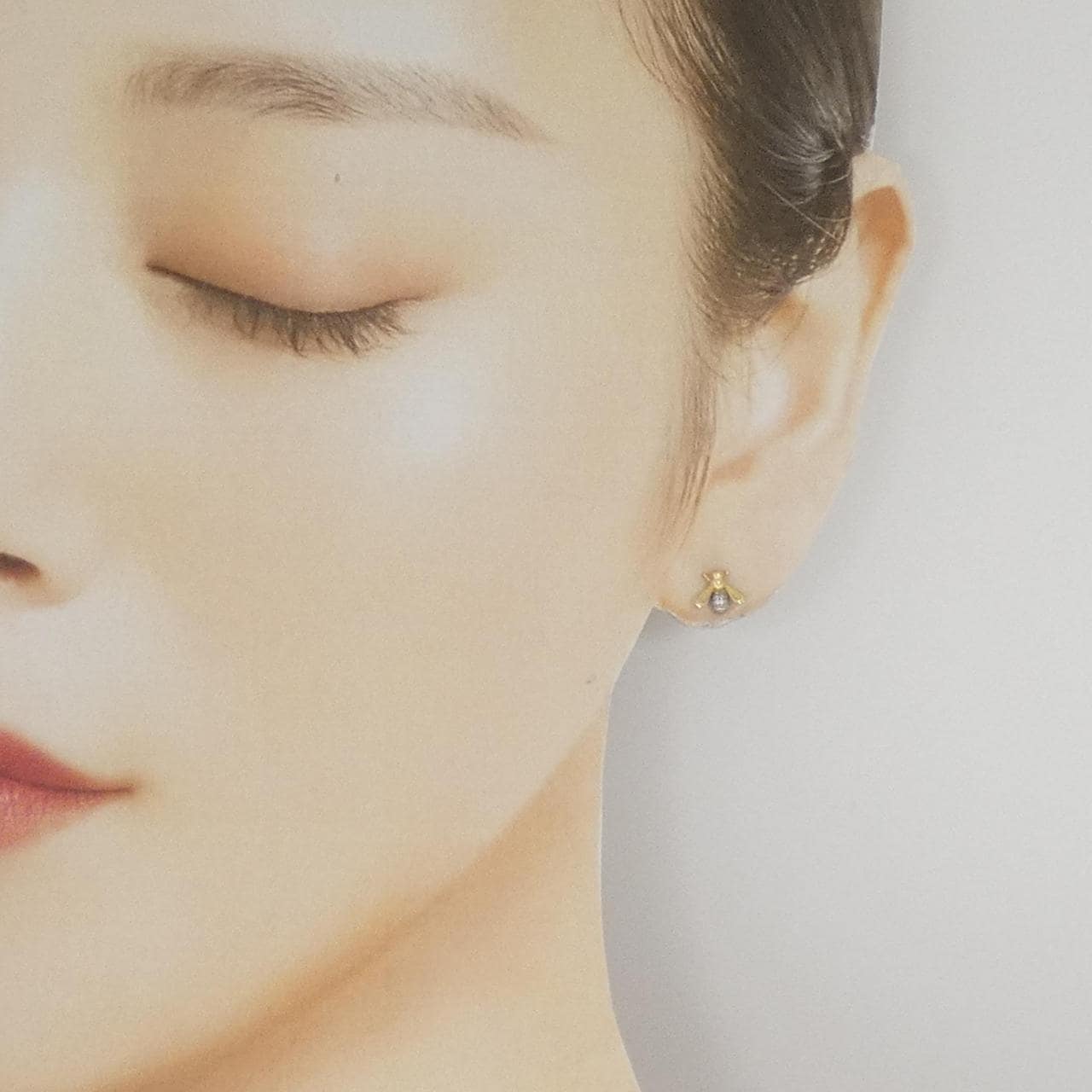 K18YG/K18WG ピアス