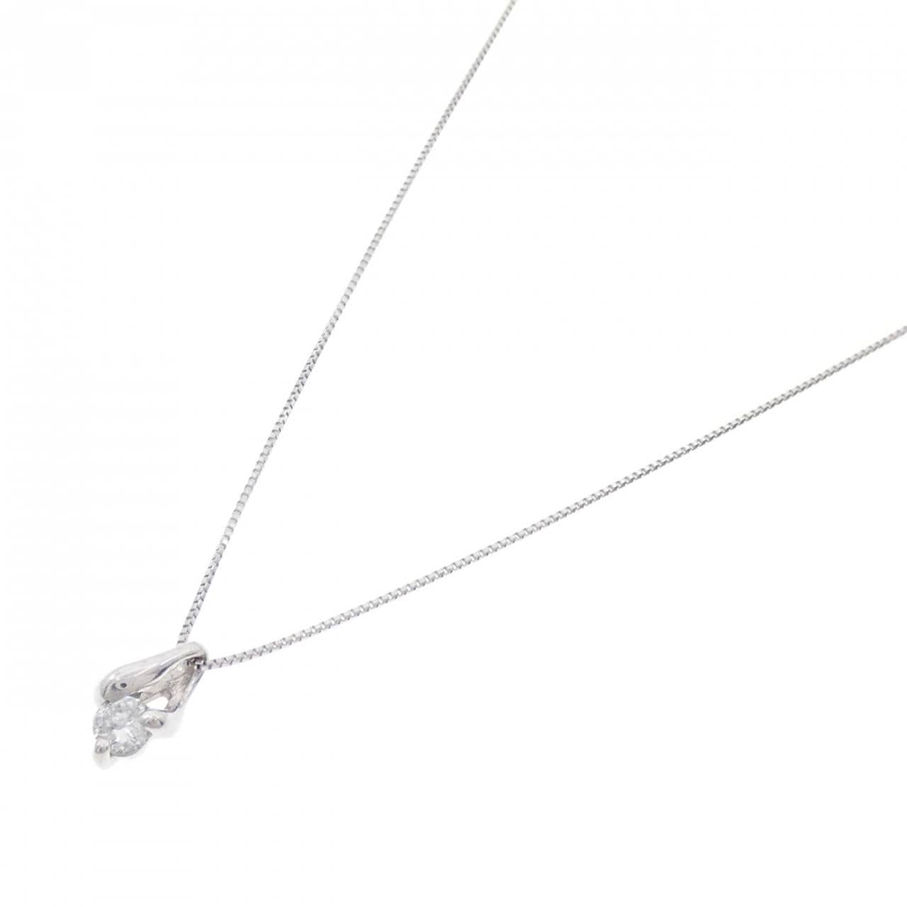PT ダイヤモンド ネックレス 0.15CT