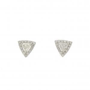 【新品】PT900 ダイヤモンド ピアス 0.40CT