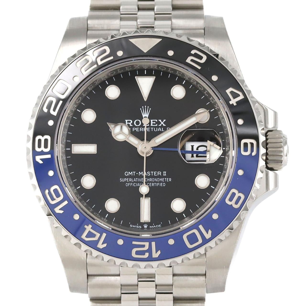 ロレックス GMTマスターⅡ 126710BLNR･5 SS 自動巻 ランダム番