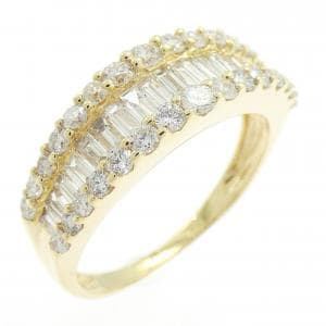 K18YG ダイヤモンド リング 1.00CT