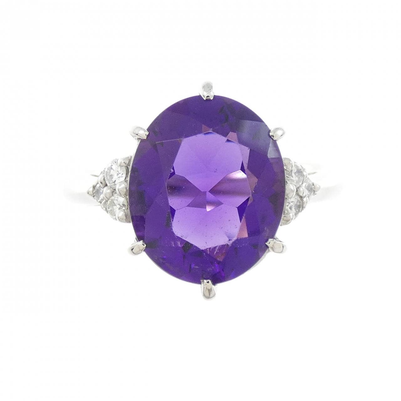 PT900 アメジスト リング 3.19CT