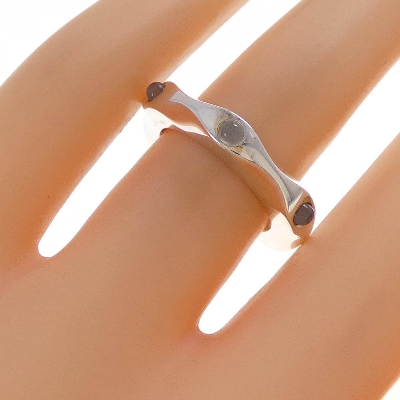 ジョージ ジェンセン ムーンストーン リング