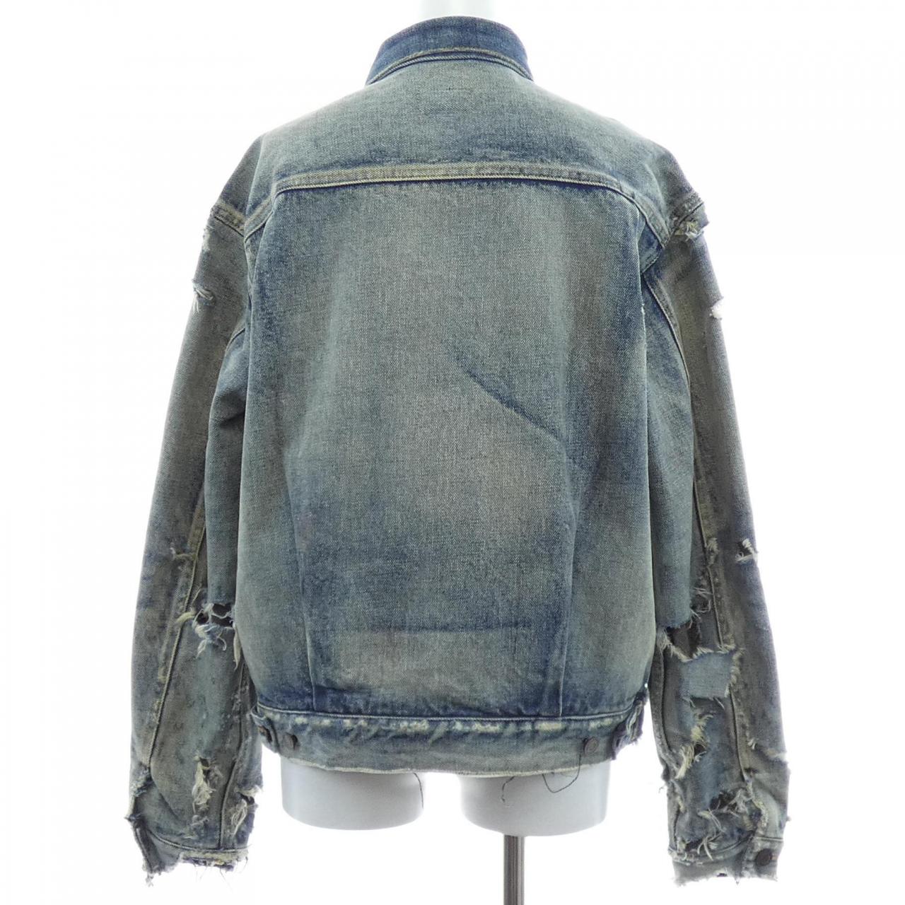 サンローラン SAINT LAURENT 589825 YE957 デニムジャケット