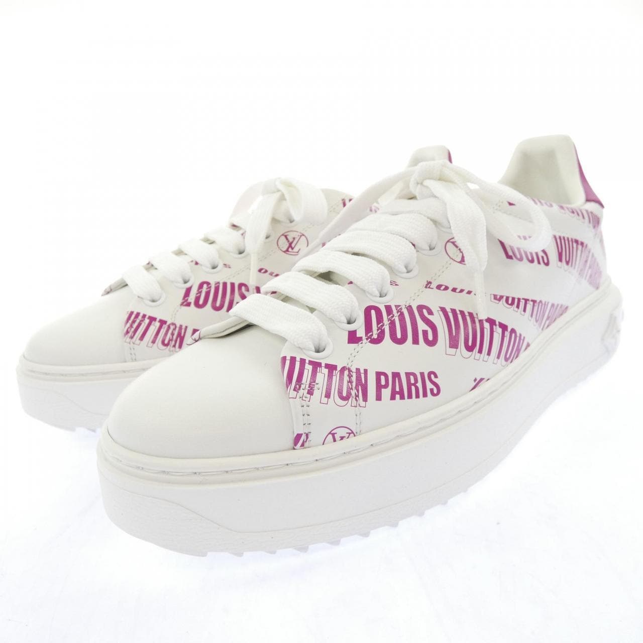 ルイヴィトン LOUIS VUITTON グラフィカル シグネチャープリント タイムアウトライン スニーカー
