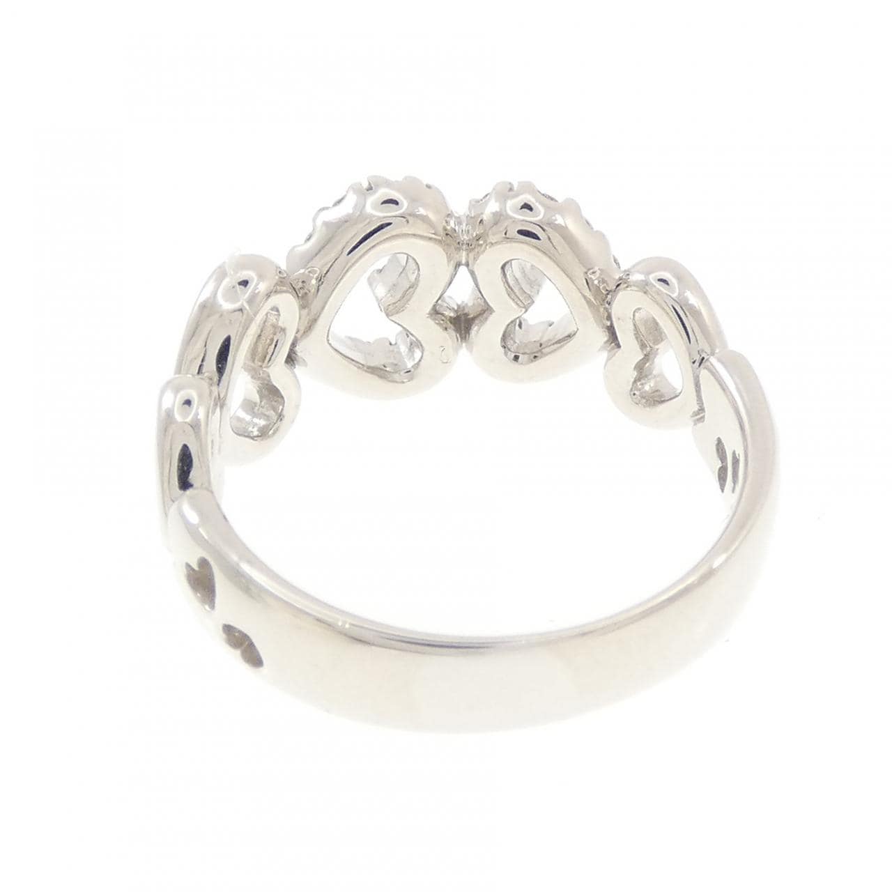 ポンテヴェキオ ハート ダイヤモンド リング 0.26CT