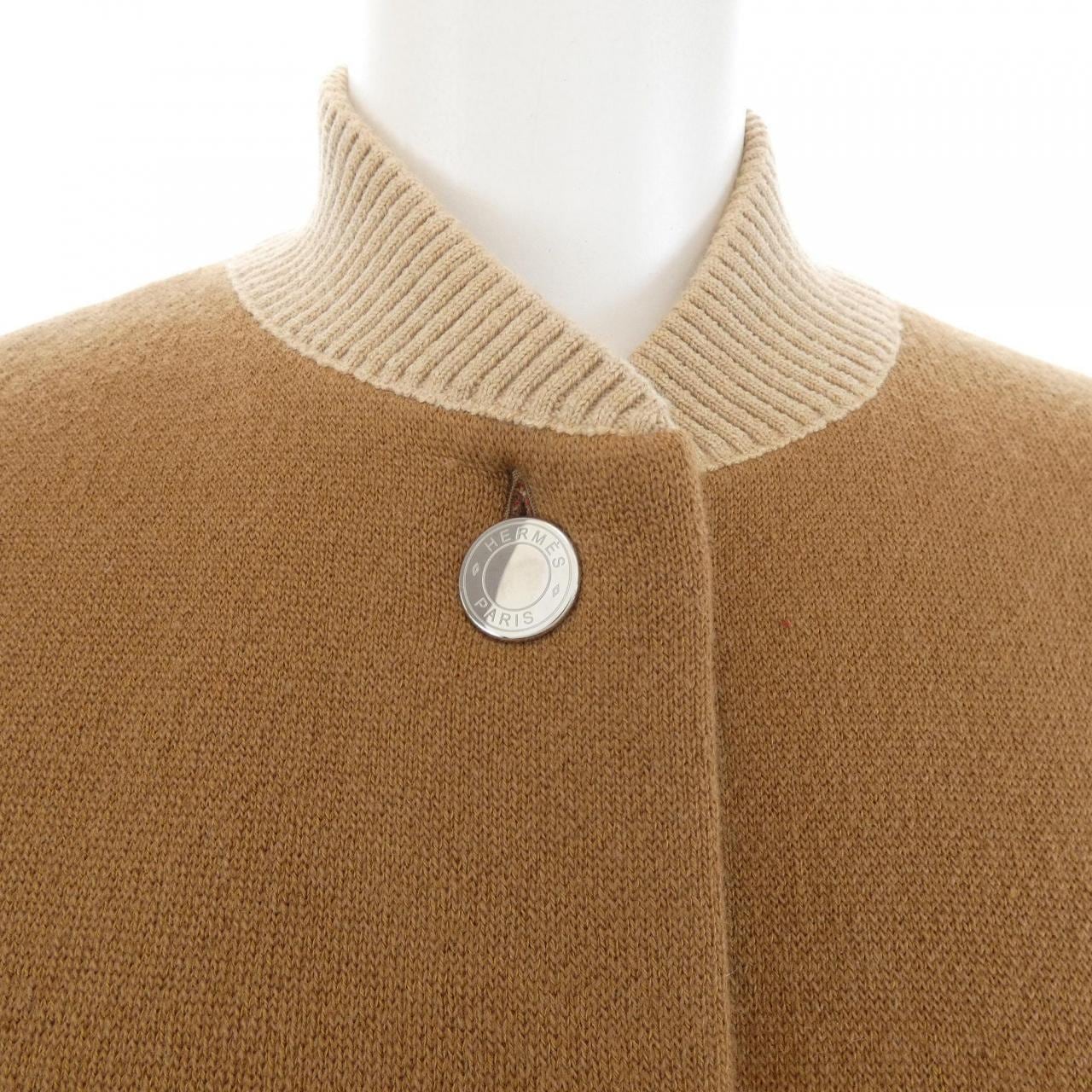エルメス HERMES グランマネージュ クルードセル 6E2224DB ブルゾン