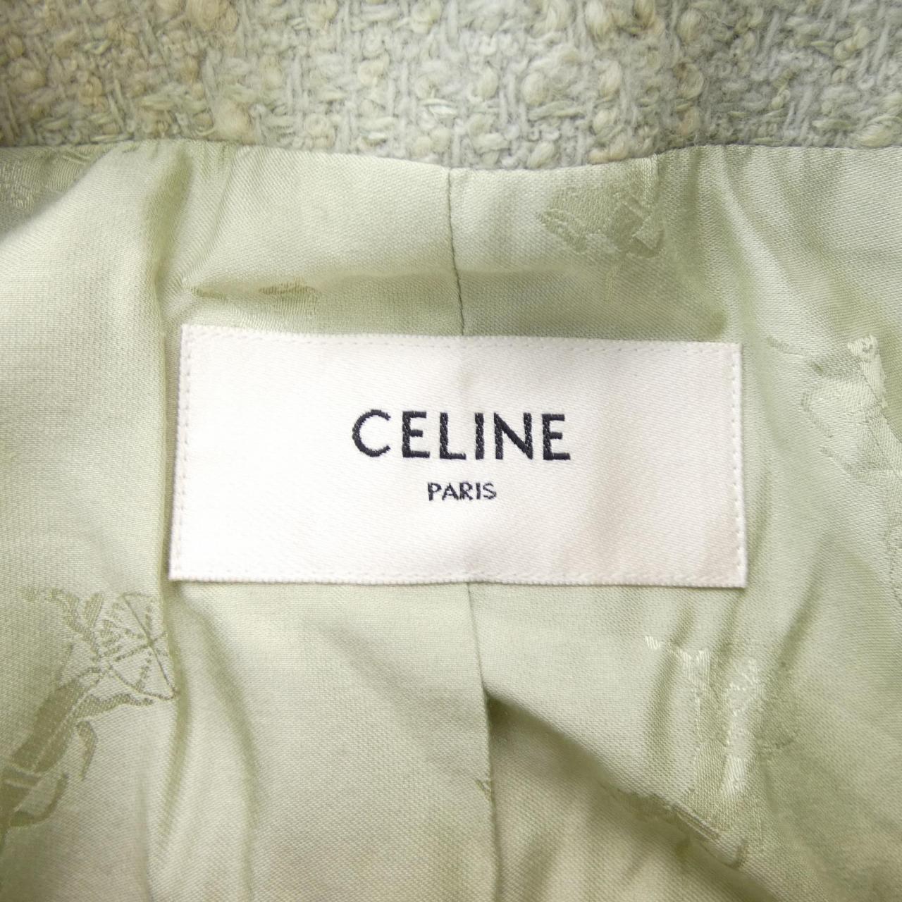 CELINE CELINE無領夾克