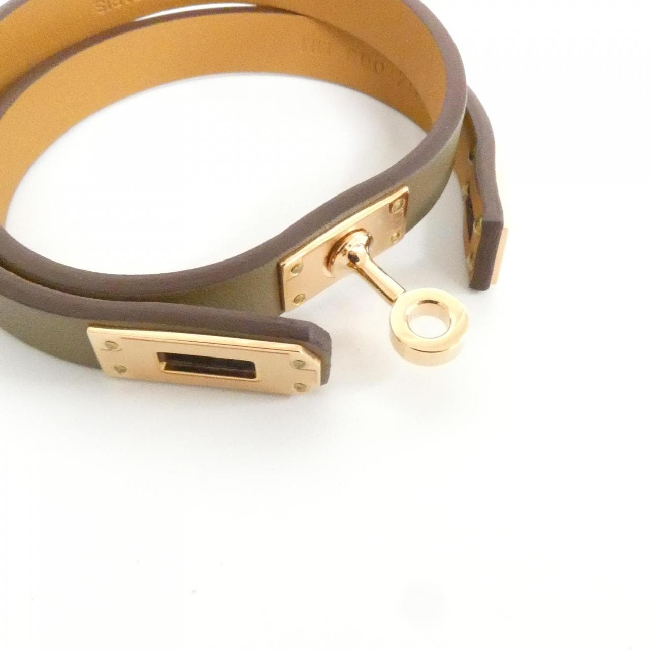 エルメス ミニ ケリー ドゥブル トゥール 081182CD ブレスレット