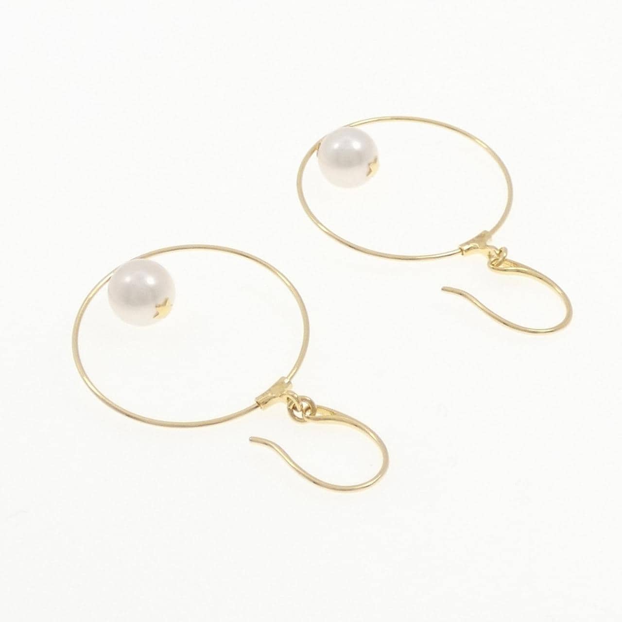 STAR JEWELRY Akoya珍珠耳環 7.3 毫米