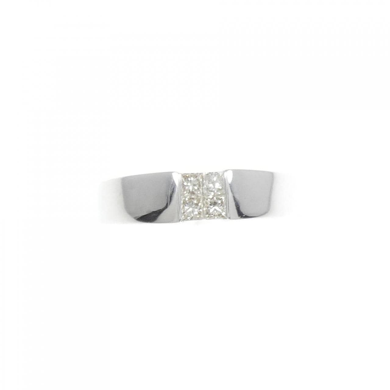 K18WG ダイヤモンド リング 0.20CT