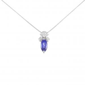 PT900/PT850 タンザナイト ネックレス 1.51CT
