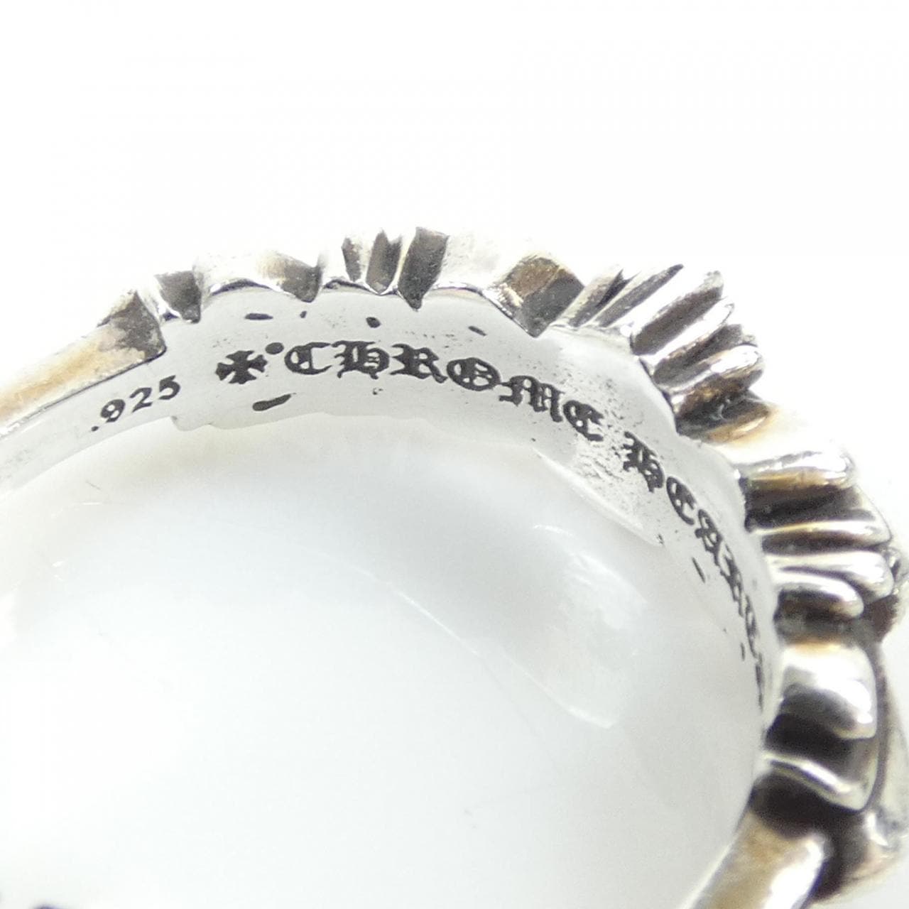 クロムハーツ CHROME HEARTS BABY CLSC DBL FLRL CRS OPEN ベイビークラシック 207159922SLV RING