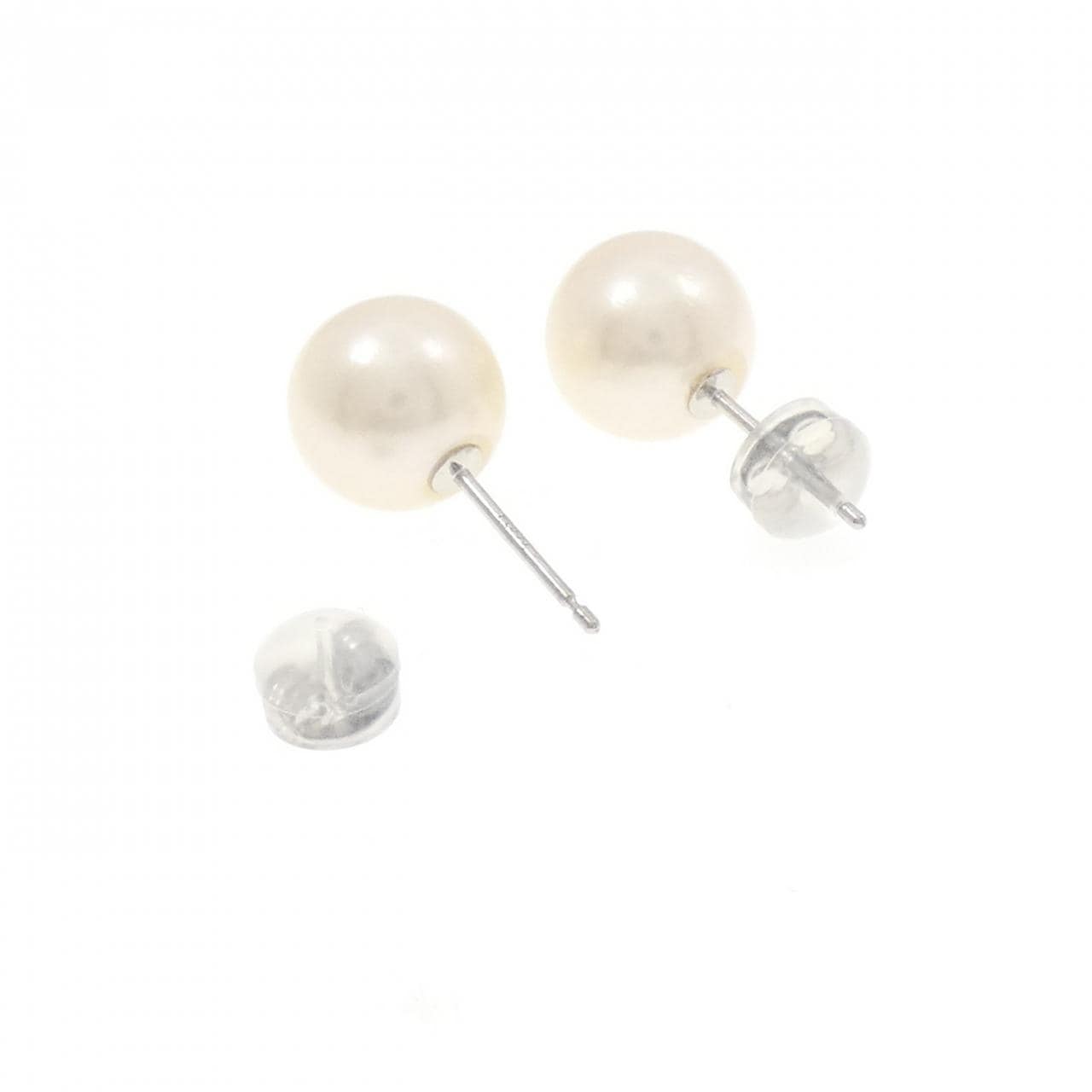 PT900 アコヤパール ピアス 9.4mm