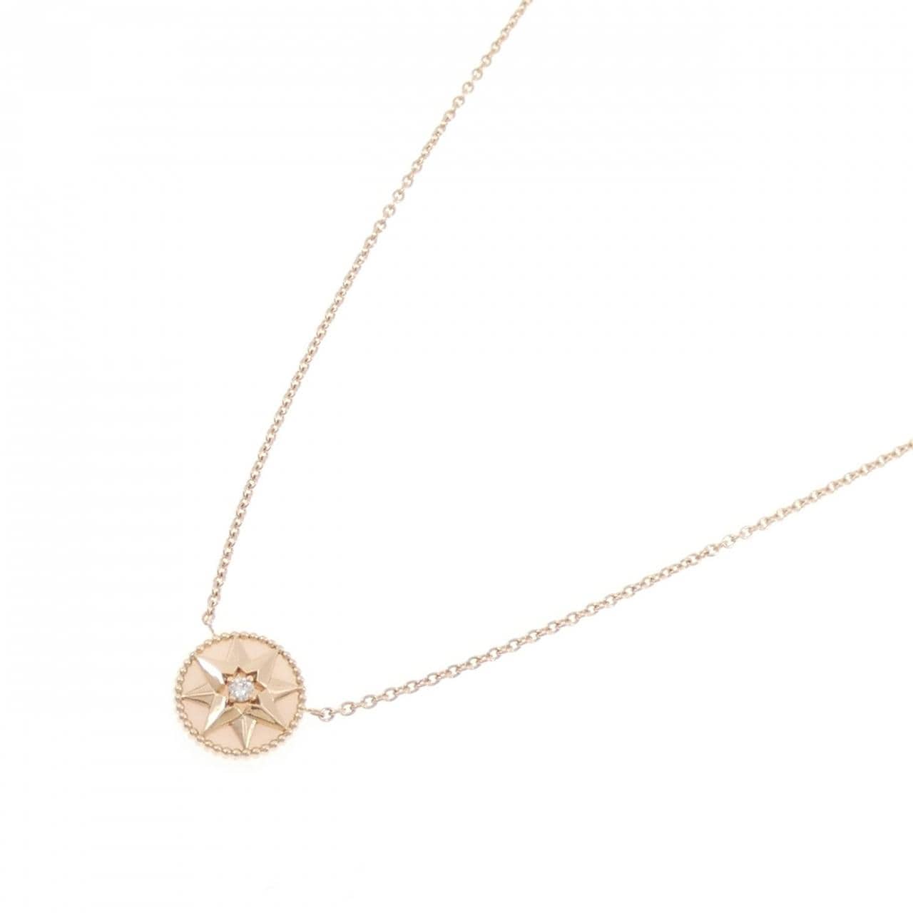 クリスチャンディオール ローズ デ ヴァン ネックレス