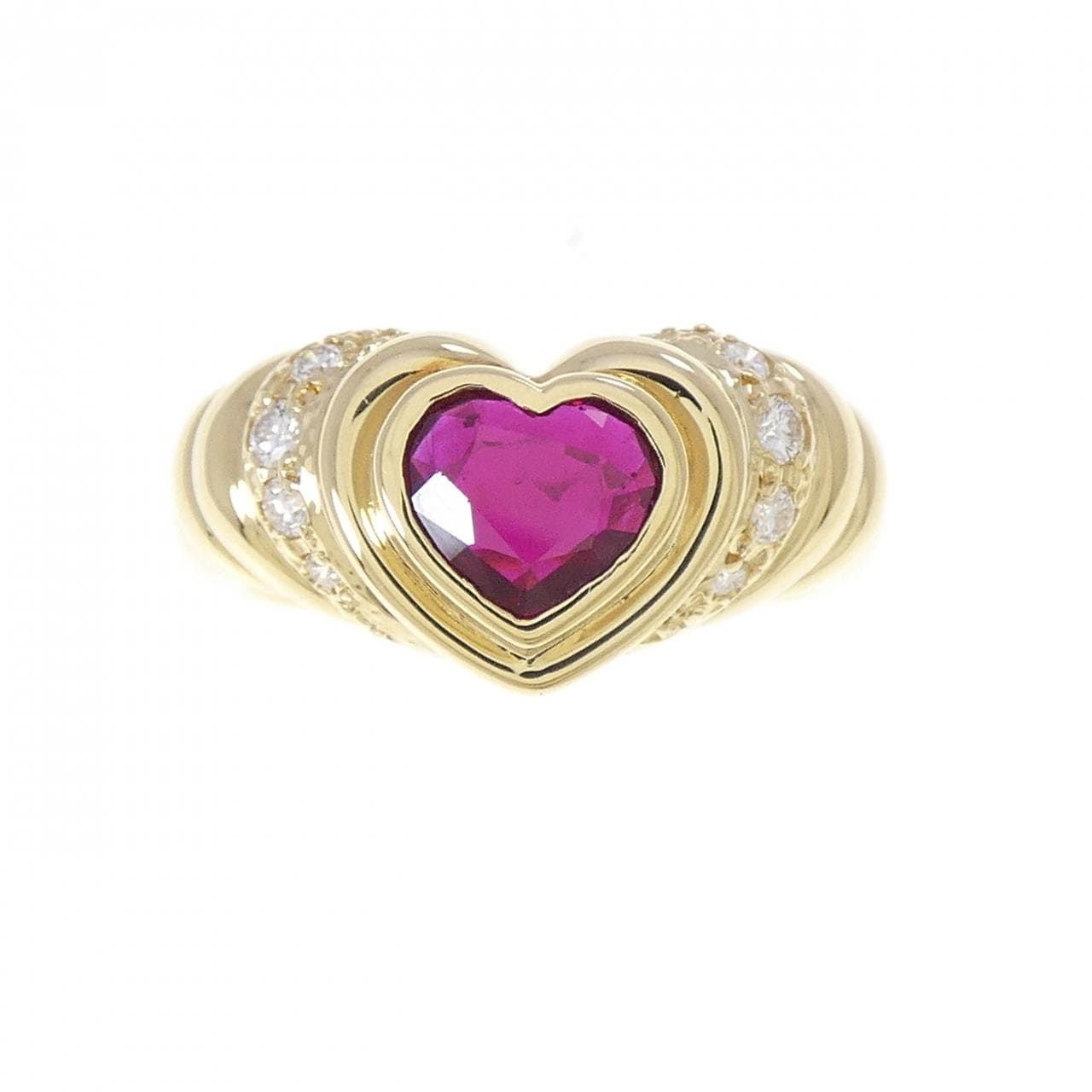 ミキモト ルビー リング 0.63CT