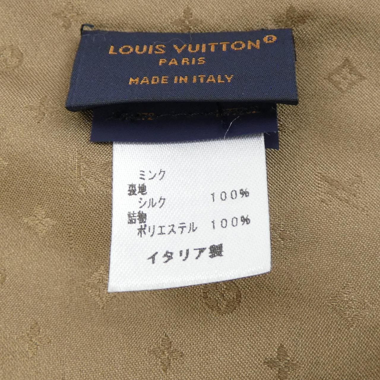 ルイヴィトン LOUIS VUITTON プレイグラム M77862 MUFFLER
