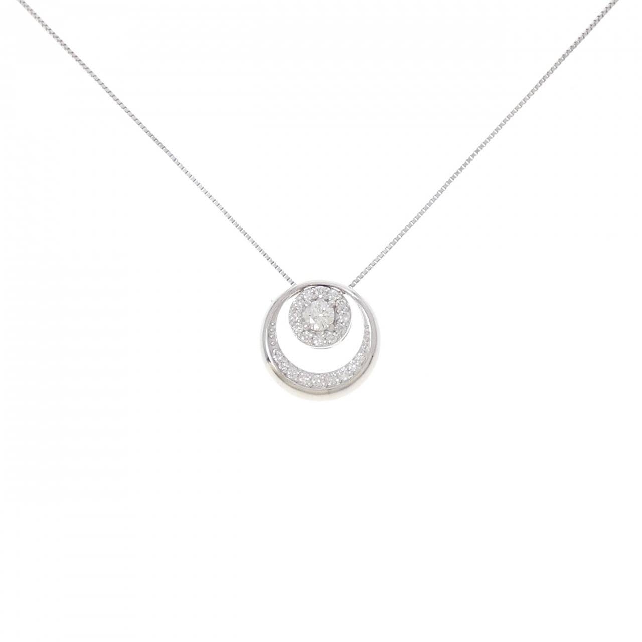 PT900/PT850 2WAY ダイヤモンド ネックレス 0.252CT