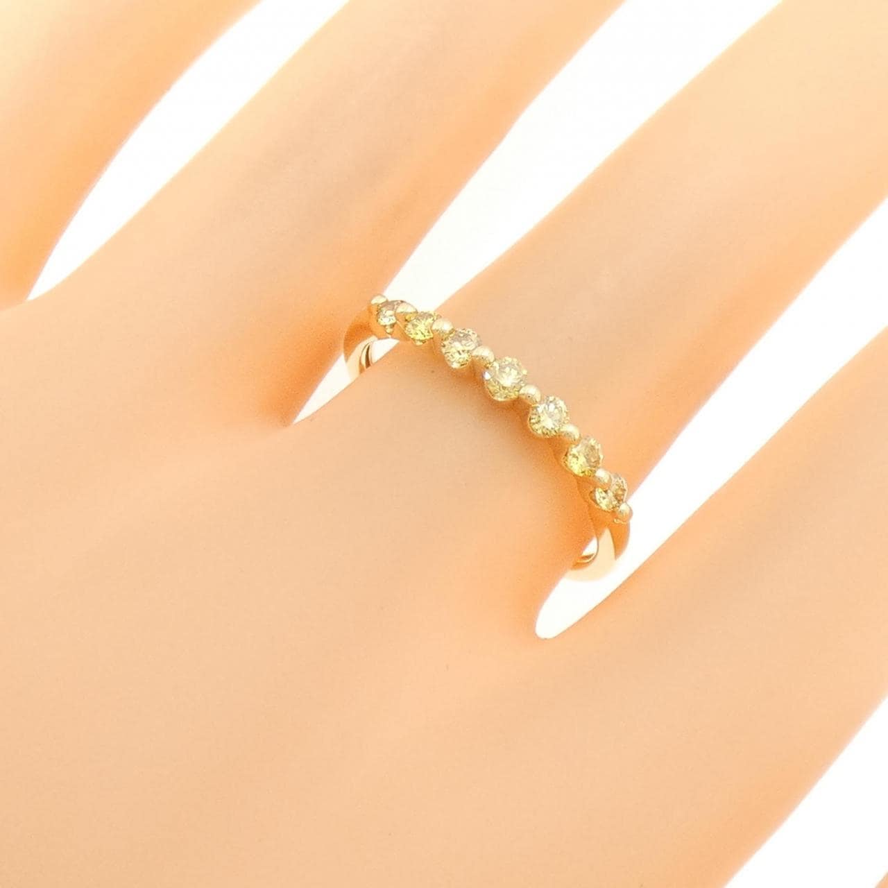 K18YG ダイヤモンド リング 0.30CT