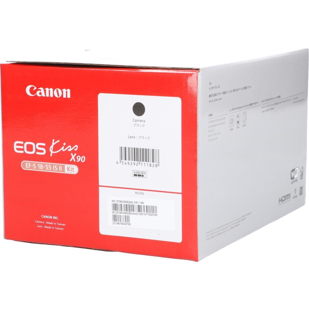 [未使用品] CANON EOS KISS X90 18-55ISⅡKIT