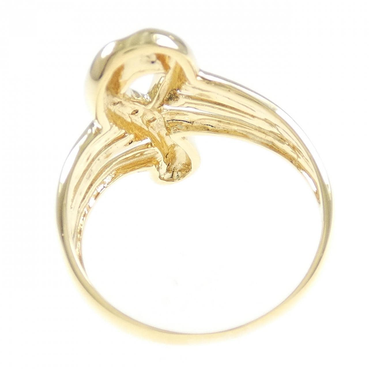 K18YG ダイヤモンド リング 0.03CT
