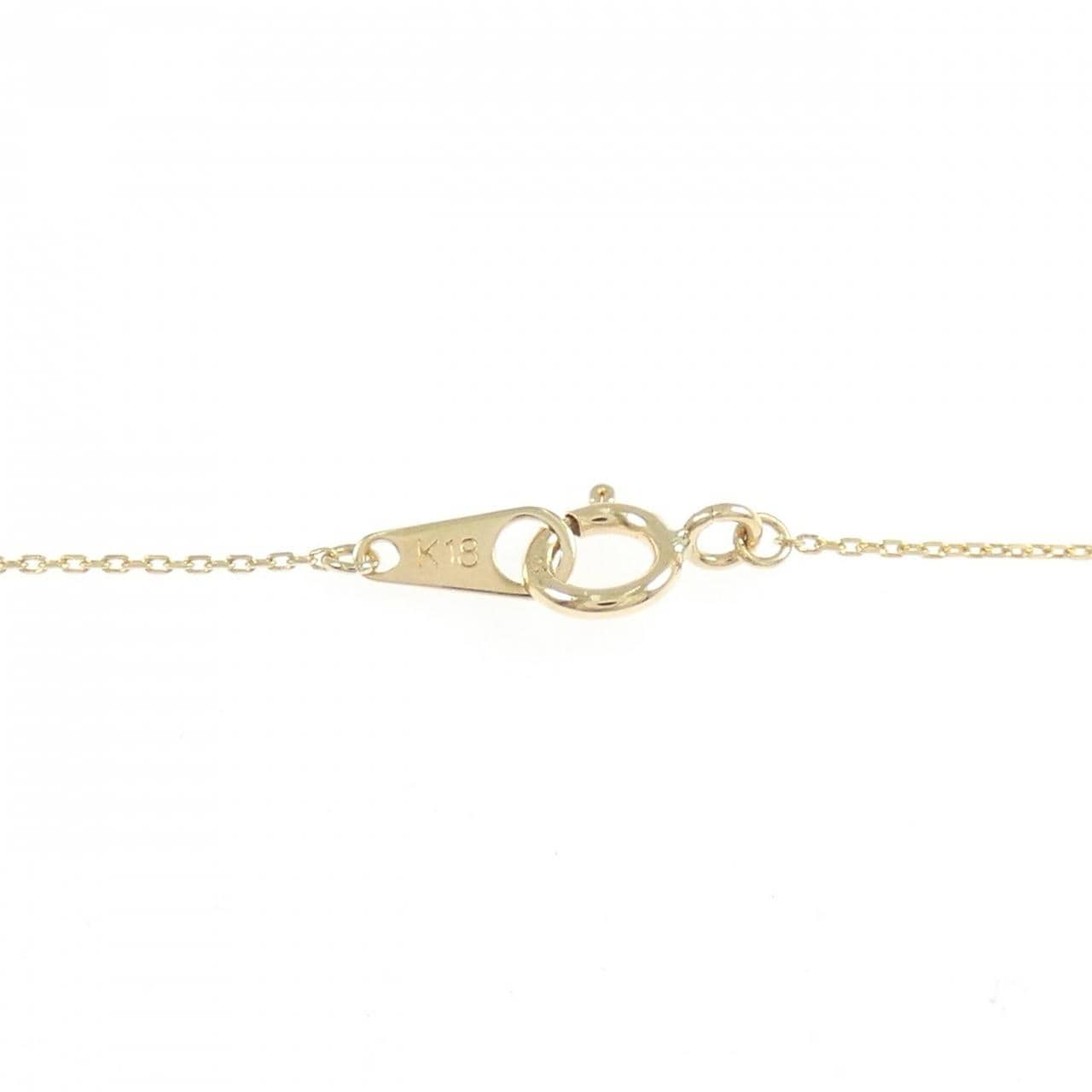 K18YG ダイヤモンド ネックレス 0.311CT
